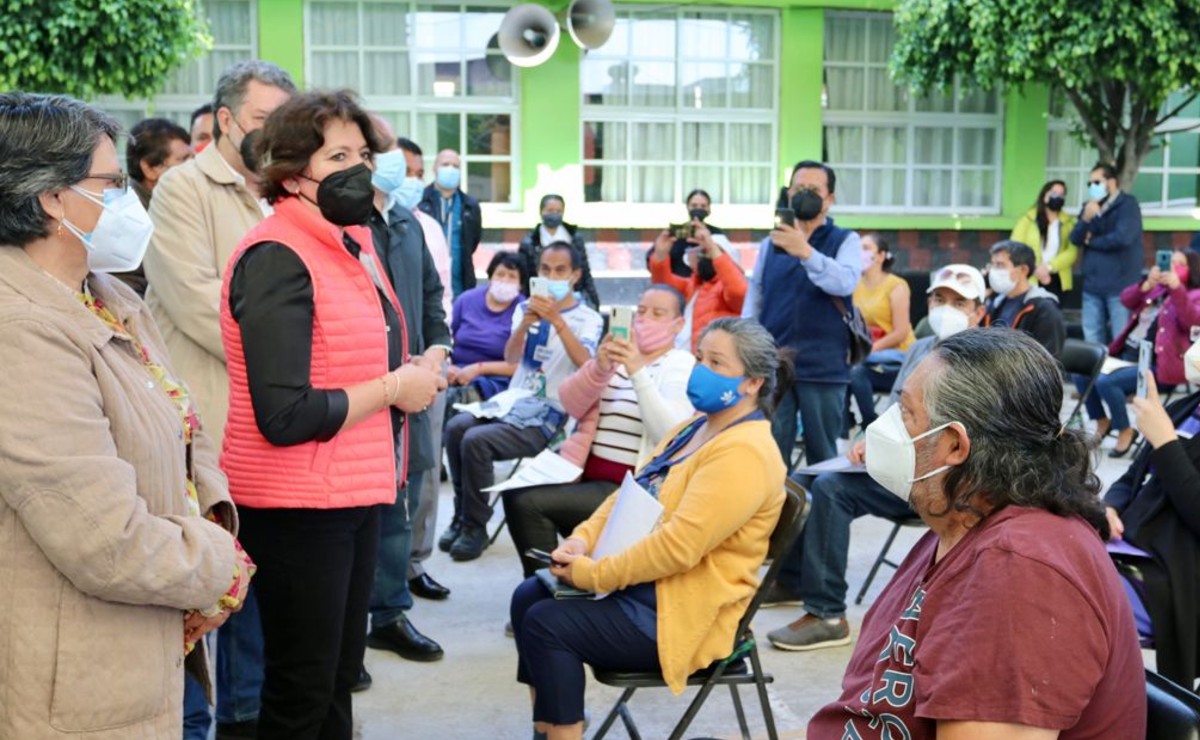 Delfina dijo que el trabajo de los docentes en esta pandemia ha sido vital, porque han “puesto mucho” para sacar adelante las clases. | Especial