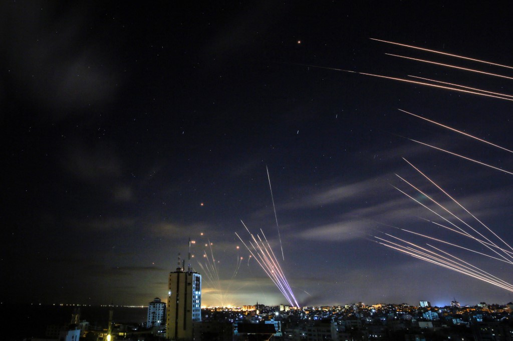 El domo de hierro de Israel ha interceptado la gran mayoría de los cohetes lanzados desde Franja de Gaza. (AFP)