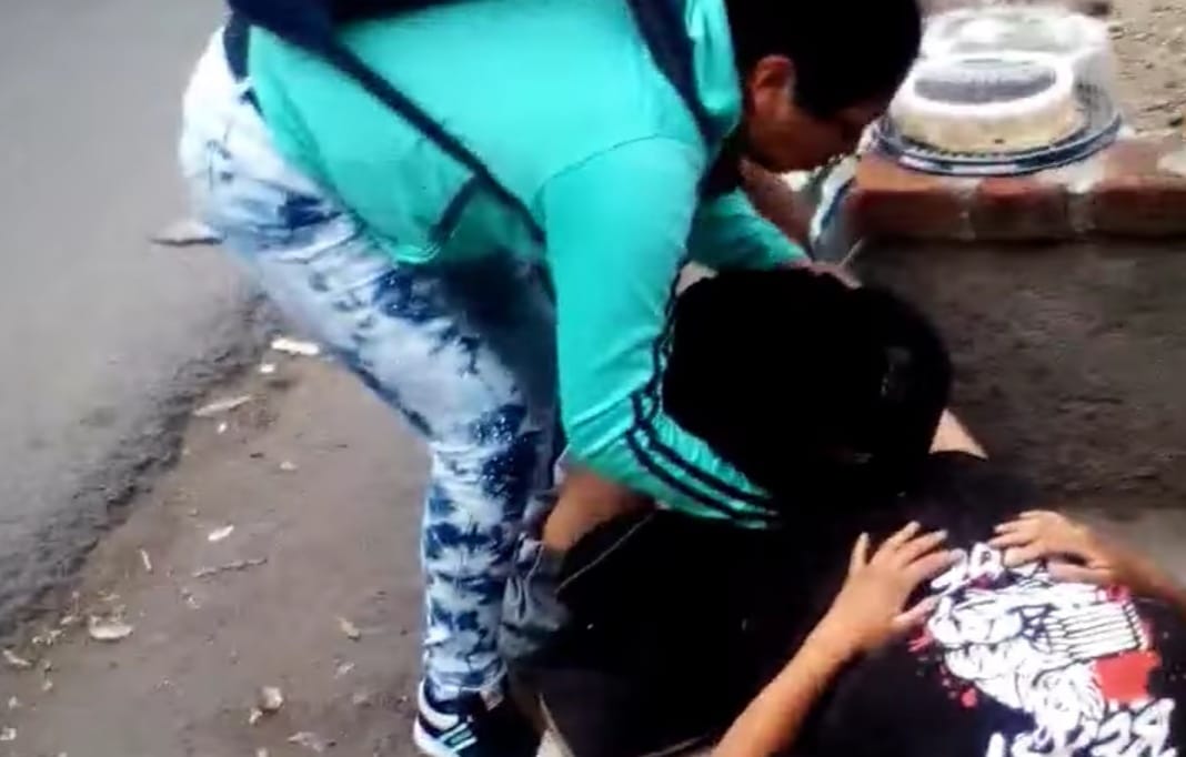 El video se ha difundido en redes sociales. (Especial)