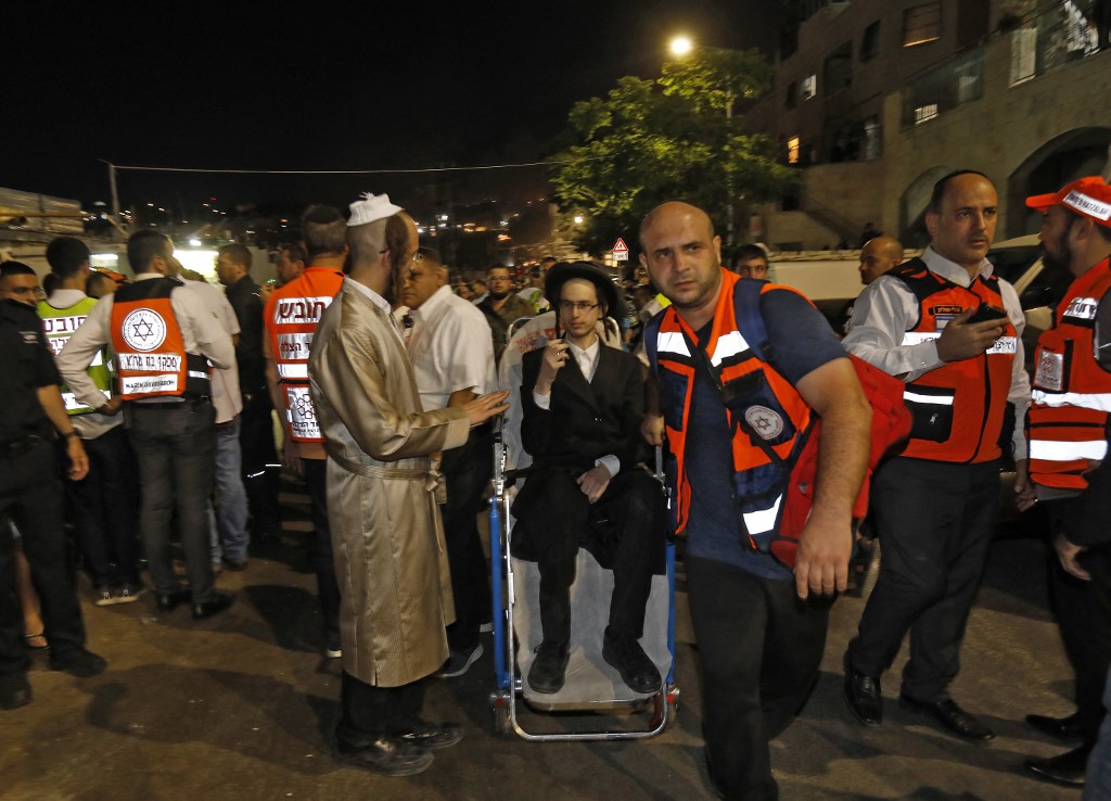 El incidente se reportó durante la tarde del domingo en una sinagoga de Jerusalén. (AFP)