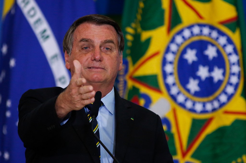 Jair Bolsonaro, presidente de Brasil. (AFP)
