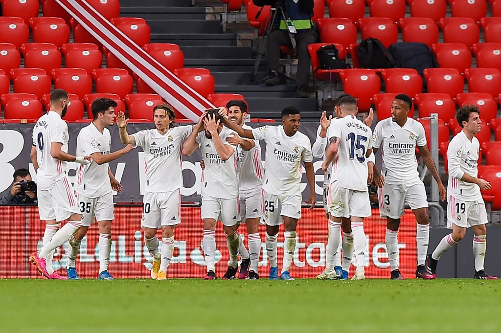 Real Madrid venció al Bilbao en San Mamés (AFP)