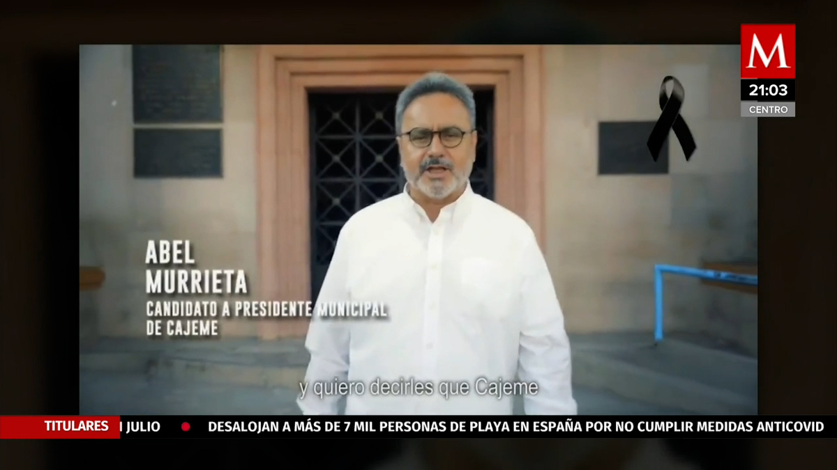 “Cajeme va a dejar de tener miedo”; publican último spot de Abel Murrieta