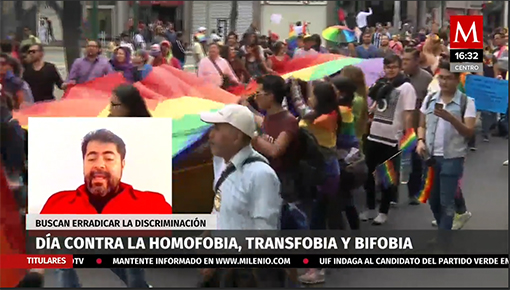Entrevista con Omar Cervantes, sobre lucha contra la homofobía
