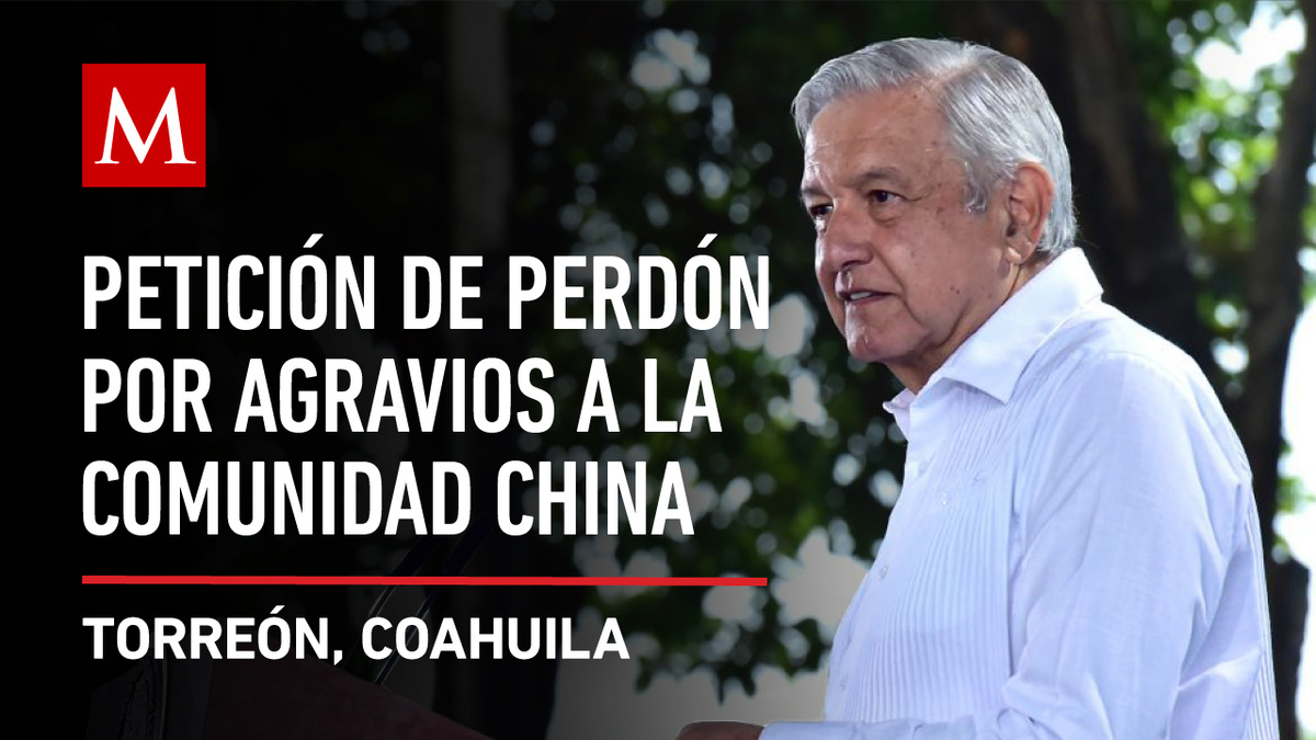 Evento  petición de perdón por agravios a la comunidad china