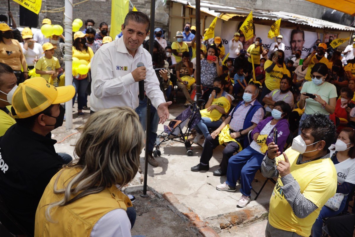 Giovani Gutiérrez se reunió con vecinos de recorrió San Francisco Culhuacán, Xotepingo, Pedregal de Santa Úrsula y Ajusco.