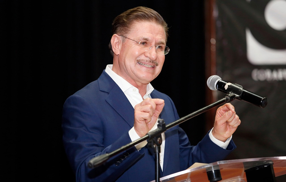 Gobernador de Durango, José Rosas Aispuro Torres. (Rolando Riestra)