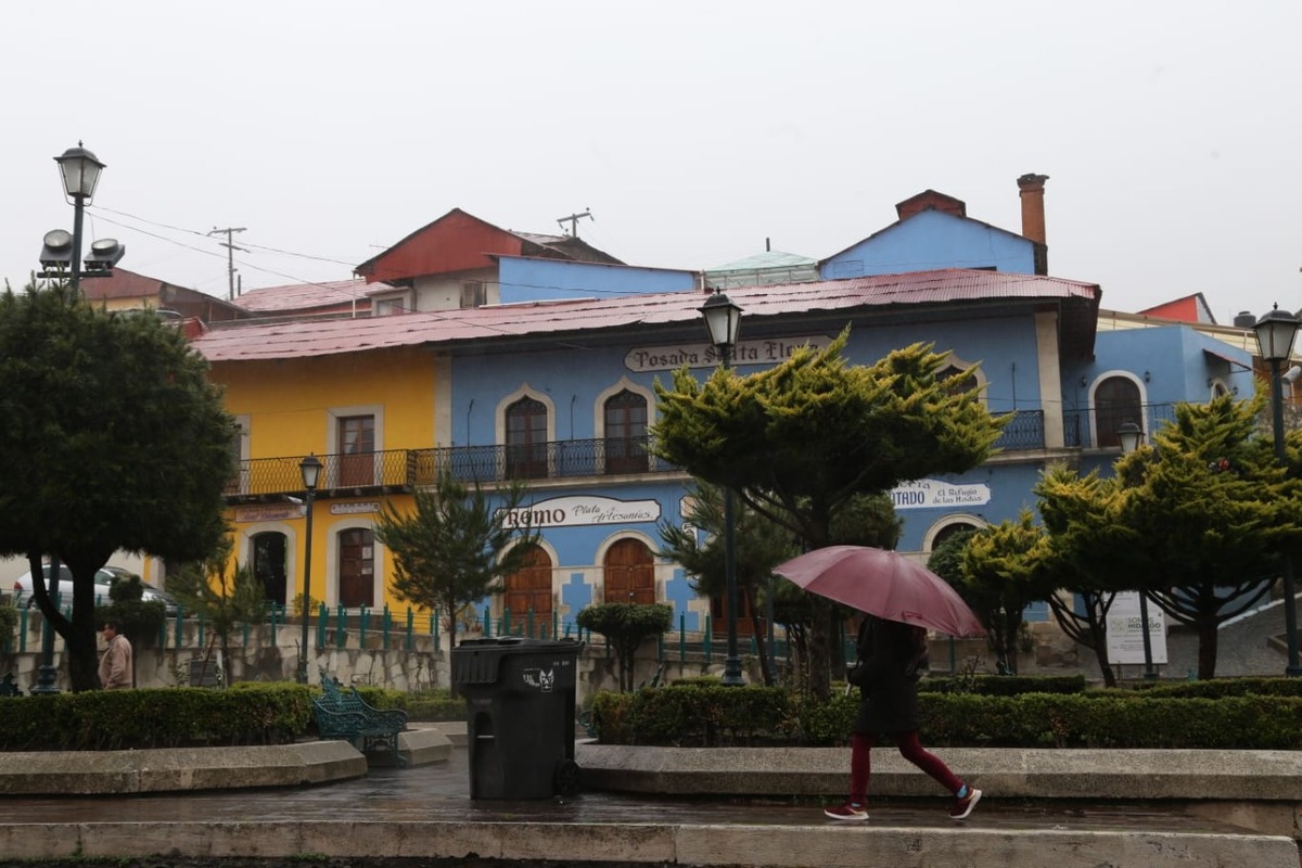 Lluvias en Hidalgo. (Jorge Sánchez)