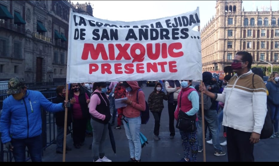 Los manifestantes demandan seguro de desempleo. (César Velázquez)