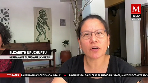 Mensaje de las hermanas de Claudia Uruchurtu