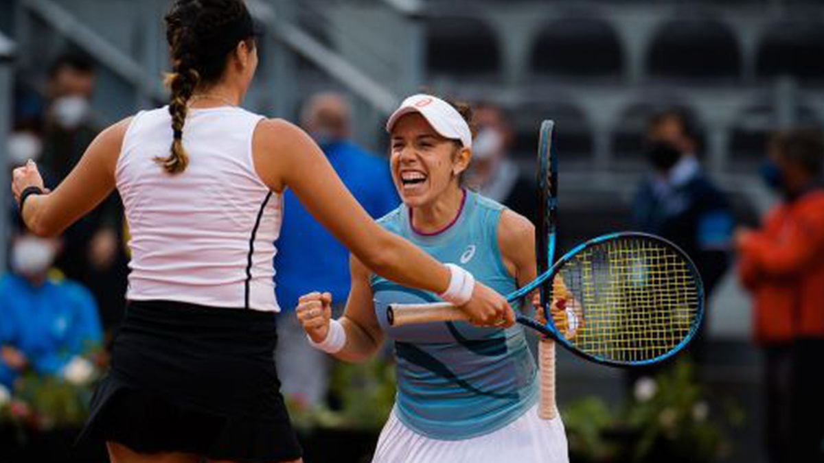 Mexicana Giuliana Olmos se corona en dobles del Masters de Roma