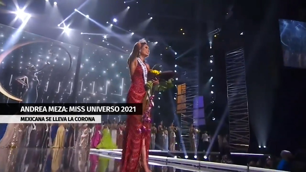 ¡Orgullo mexicano! Andrea Meza es la nueva Miss Universo