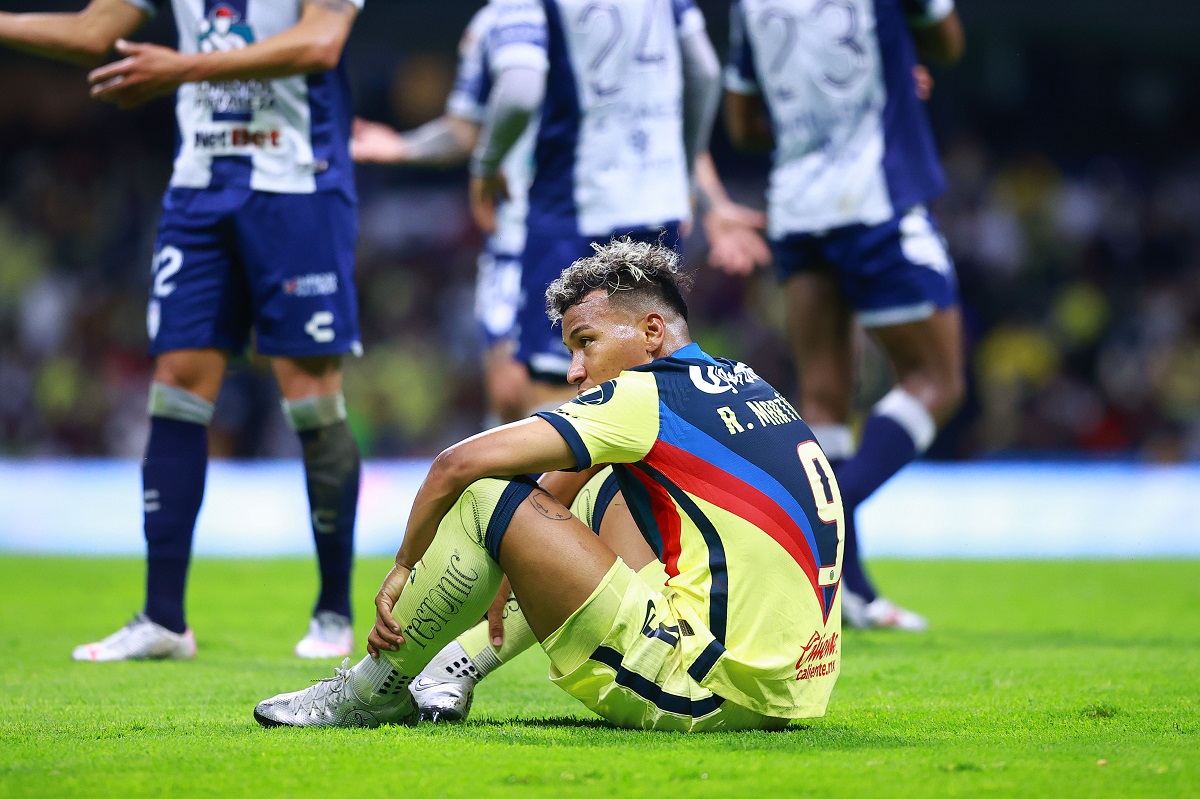 Roger Martínez en lamento tras eliminación frente a Pachuca (Imago7)