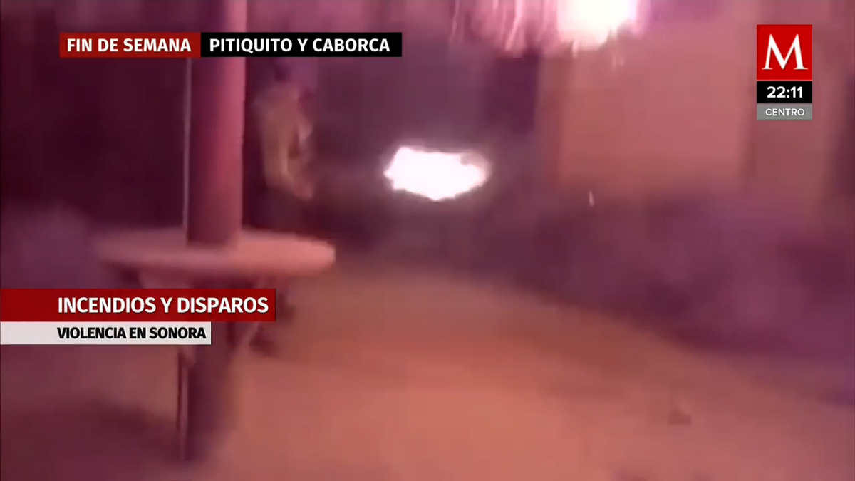 Comando armado quema rancho en Caborca-Pitiquito, Sonora