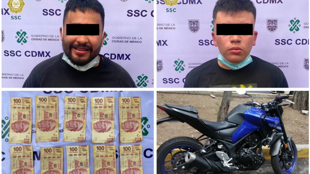 Detienen en la GAM a 2 presuntos integrantes de La Unión Tepito