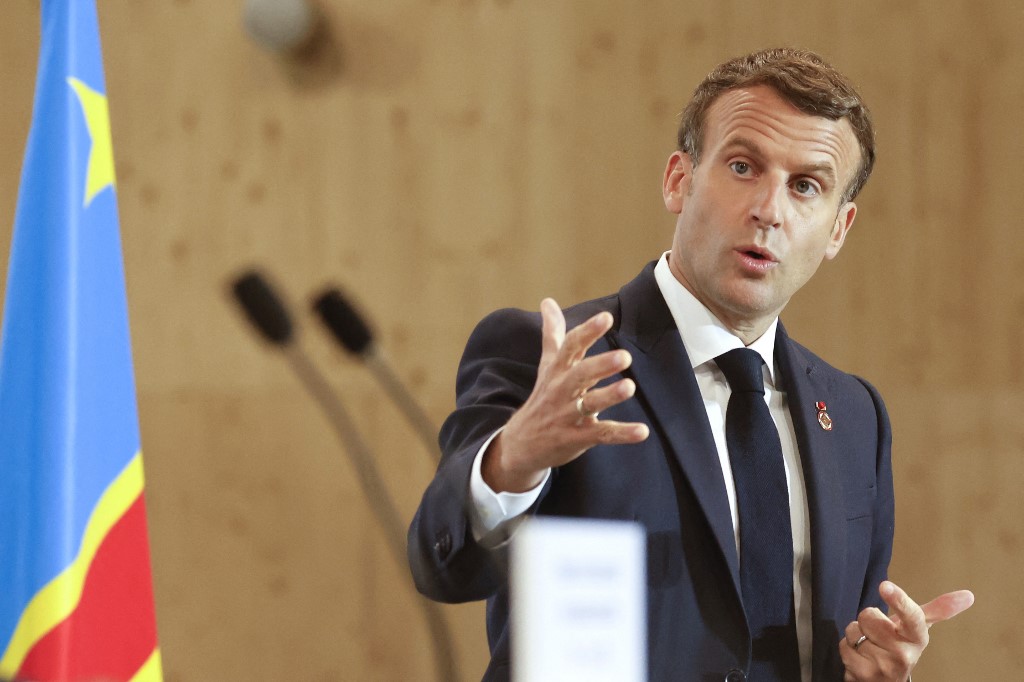 Emmanuel Macron, presidente de Francia. (AFP)