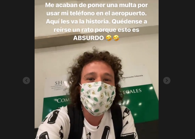 Luisito Comunica compartió todo el proceso en su cuenta de Instagram. (Captura de pantalla)