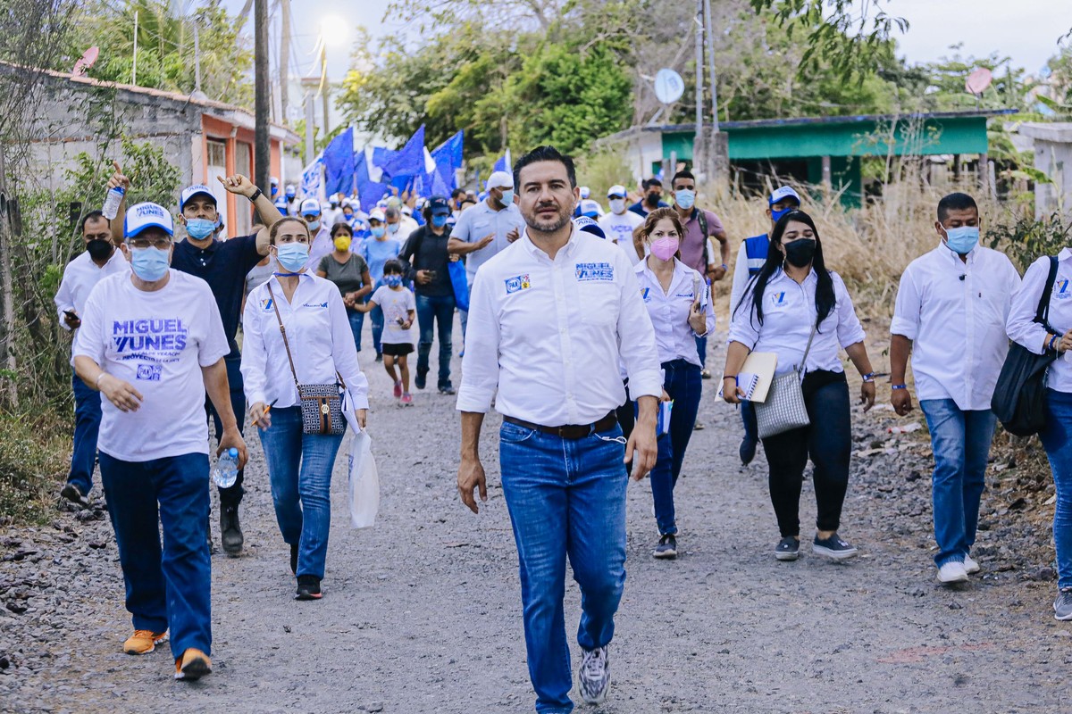 Miguel Ángel Yunes Márquez, candidato a la alcaldía de Veracruz por la alianza PAN-PRI-PRD. (Tomada de @MYunesMarquez)
