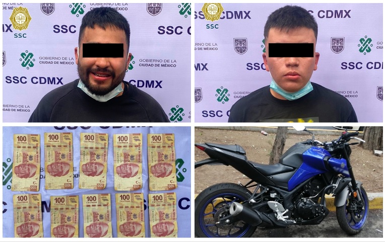 Presuntos integrantes del grupo delictivo La Unión Tepito.