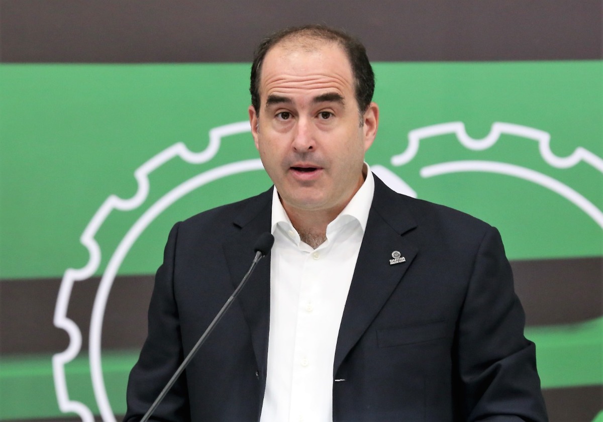 Rodrigo Fernández Martínez, presidente de la Cámara de la Industria de Transformación (Caintra). Foto: Raúl Palacios.