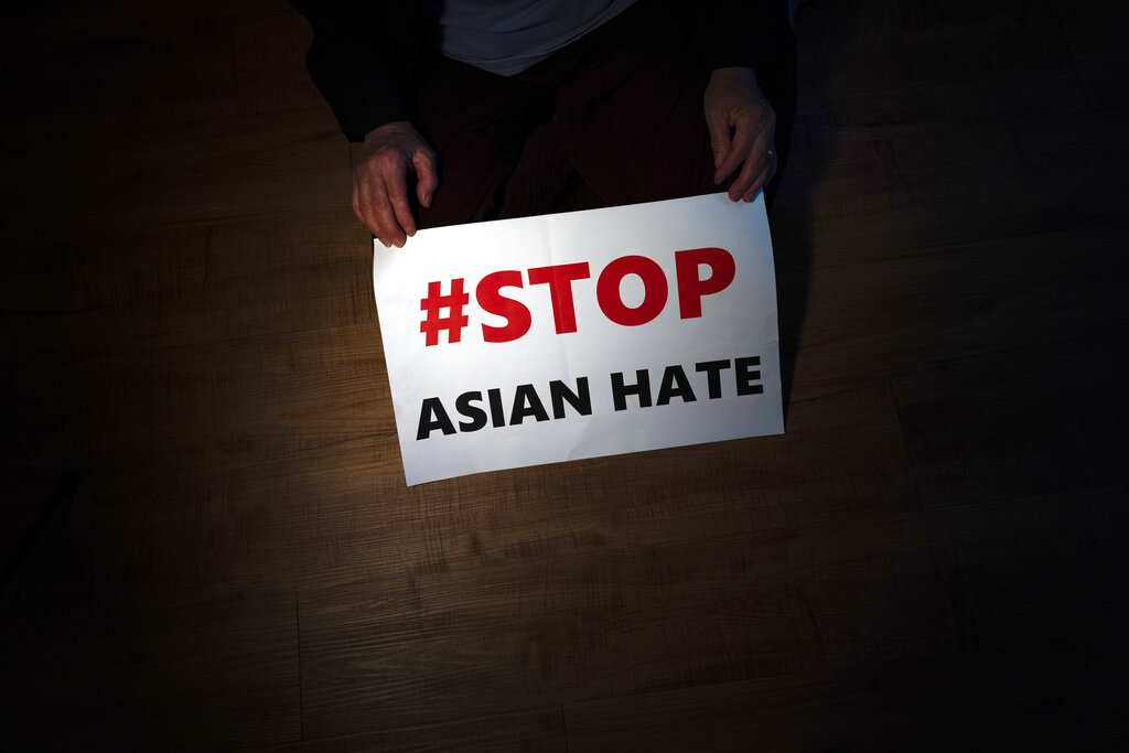 Stop Asian Hate fue la campaña para condenar el racismo contra los asiáticos en Estados Unidos. (AP)