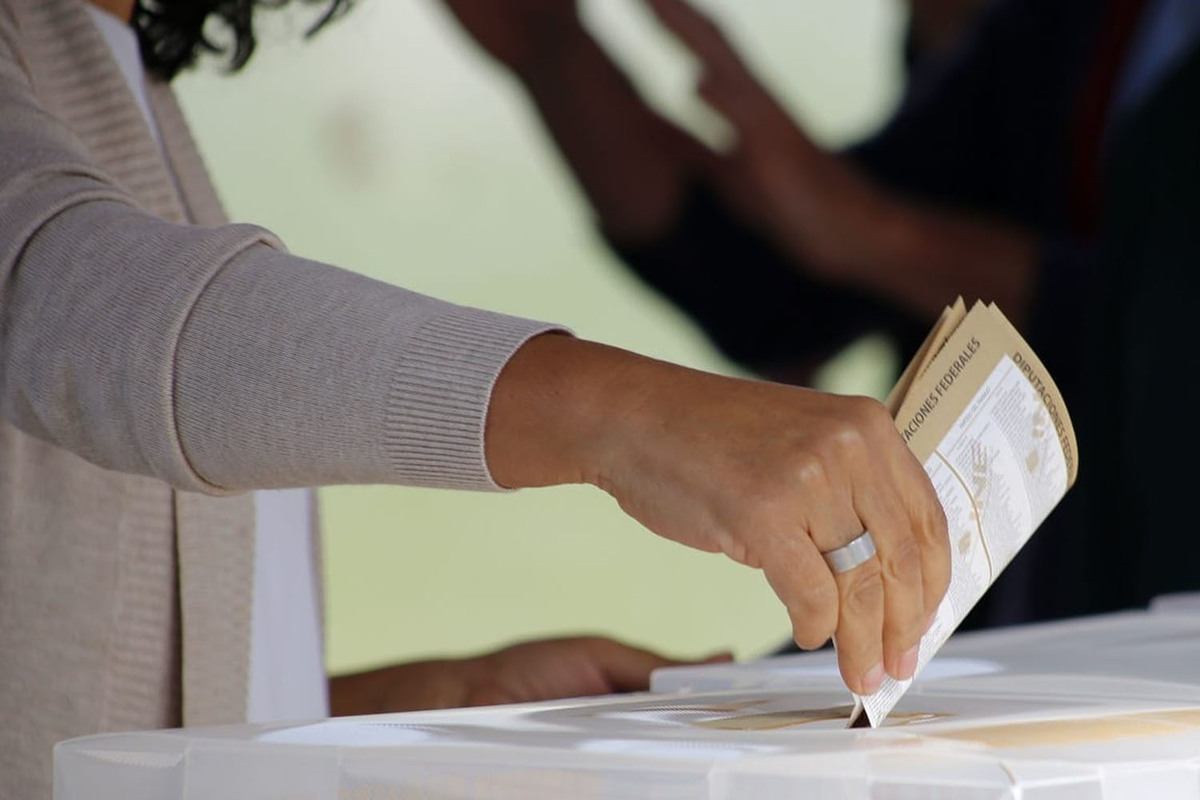 Votaciones en Puebla. (Andrés Lobato)