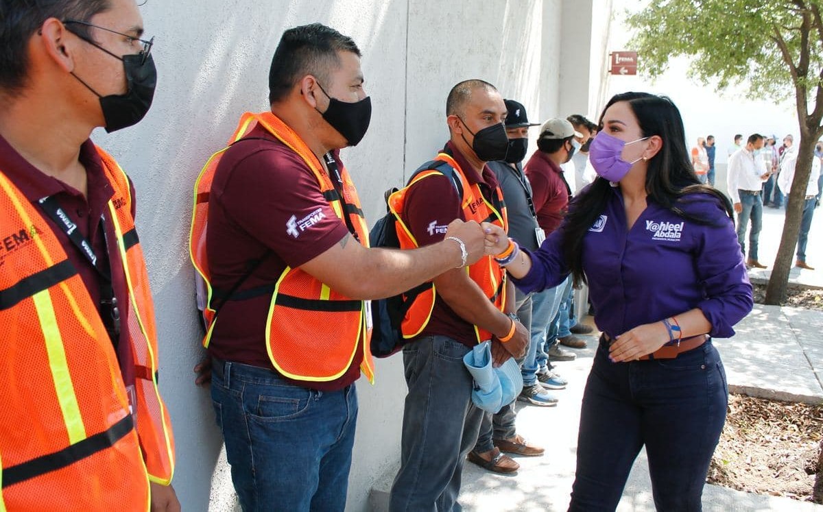 Yahleel Abdala Carmona, candidata del PAN a la alcaldía de Nuevo Laredo. (Facebook)