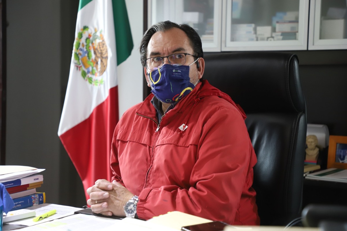 Alejandro Efraín Benítez Herrera, secretario de salud de Hidalgo. (Cortesía)