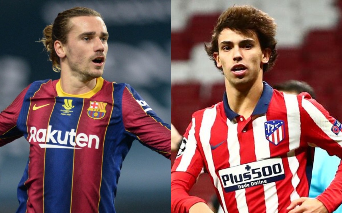 Barcelona buscaría trueque por Joao Félix con Antoine Griezmann (AFP/Reuters)