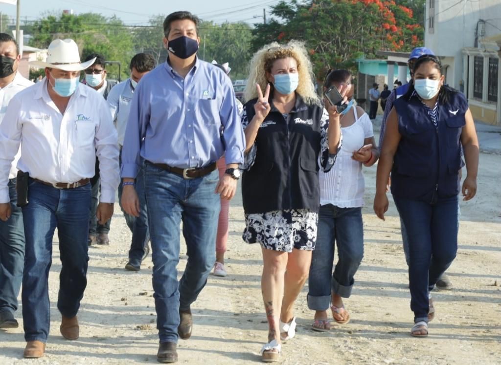 Francisco García Cabeza de Vaca,  hizo una gira de trabajo por el municipio de San Fernando. (Cortesía)