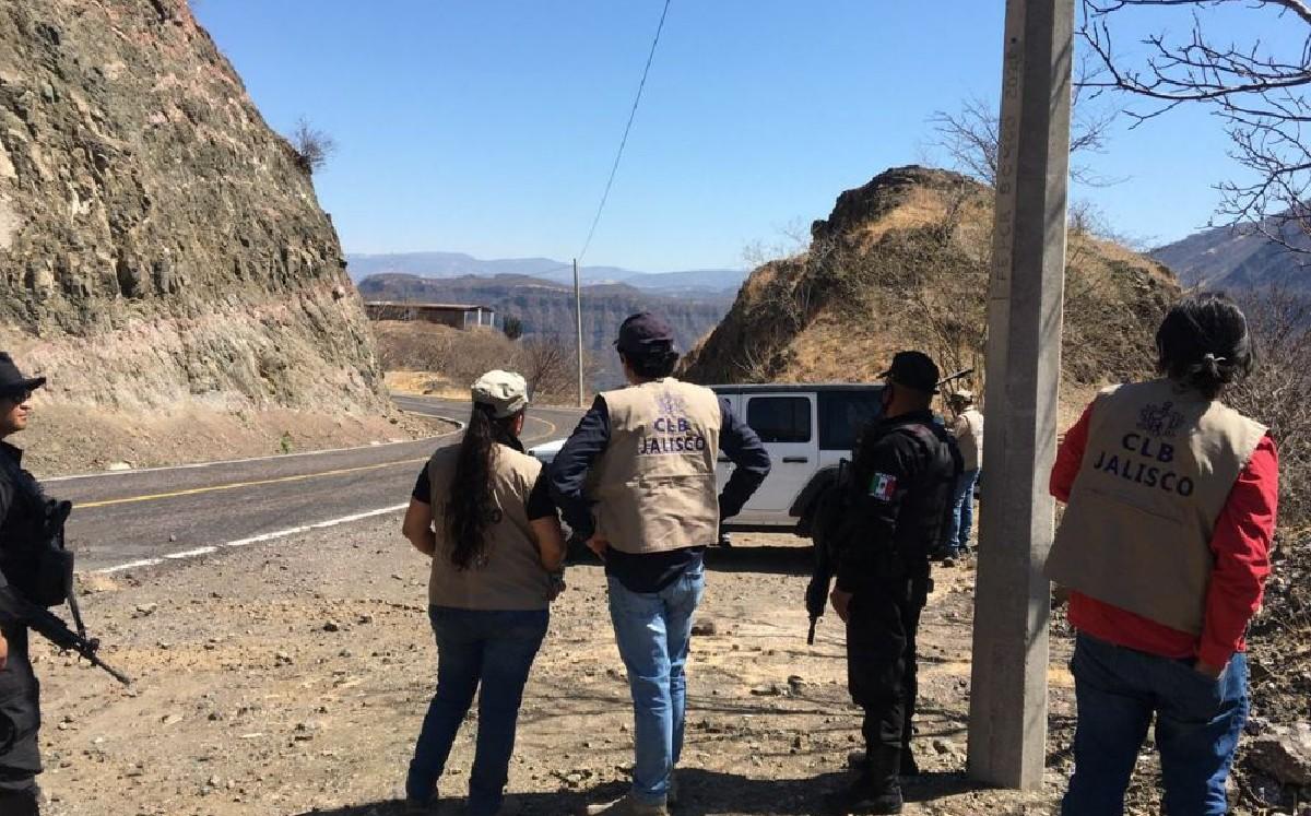 Llevaron a cabo acciones de búsqueda individualizada en compañía de los familiares de la víctima. (Cortesía)