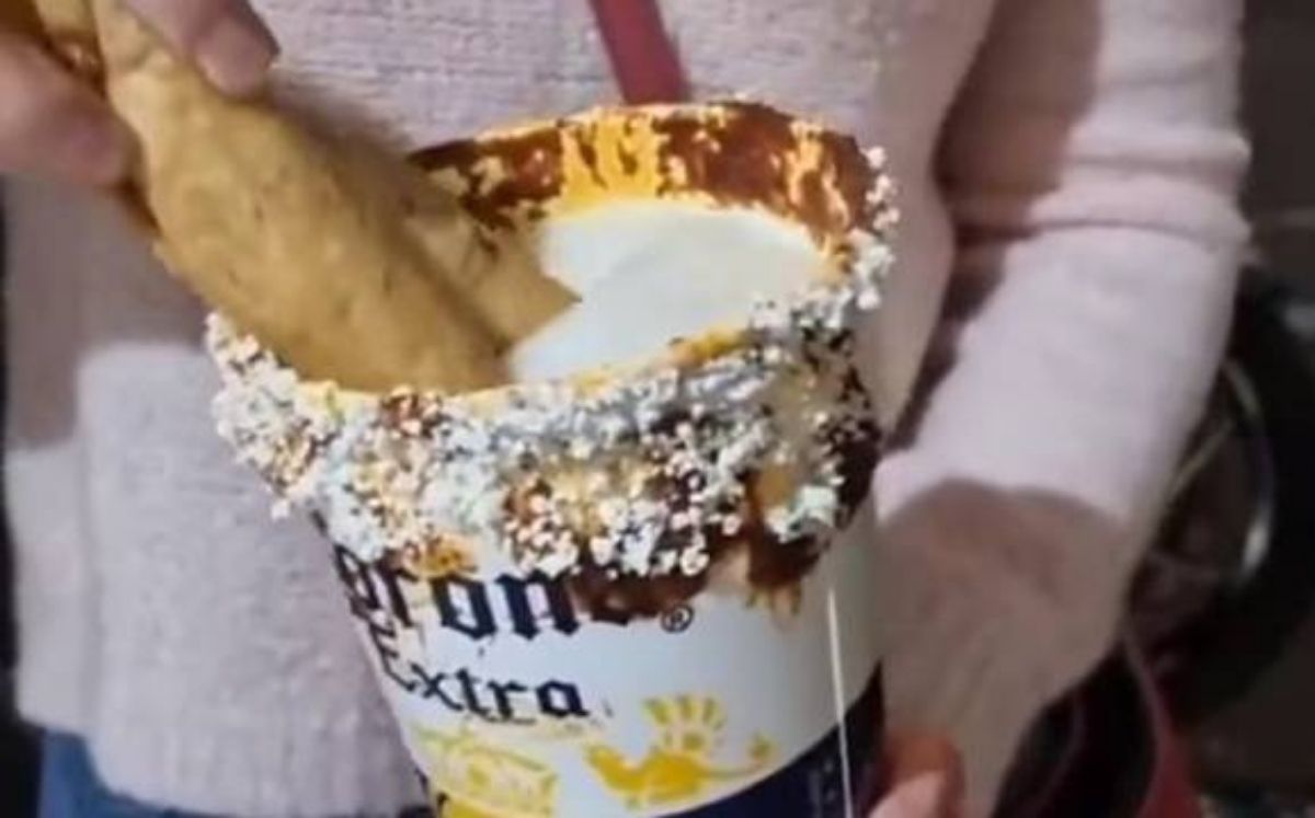 Vaso michelado con Salsa para cerveza, Vaso Loco