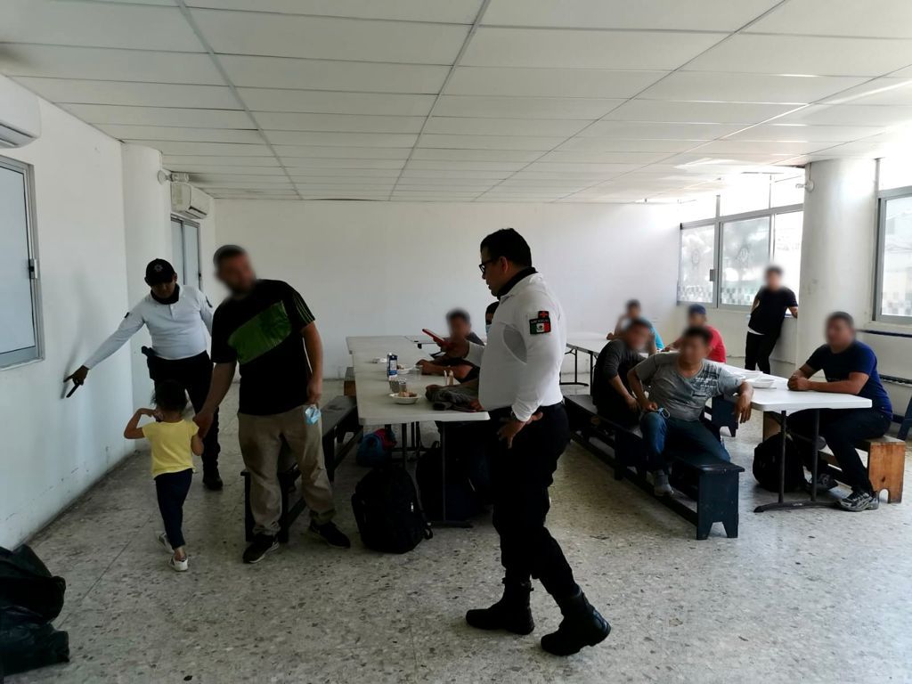 Los migrantes recibieron atención médica. (Isabel Zamudio)