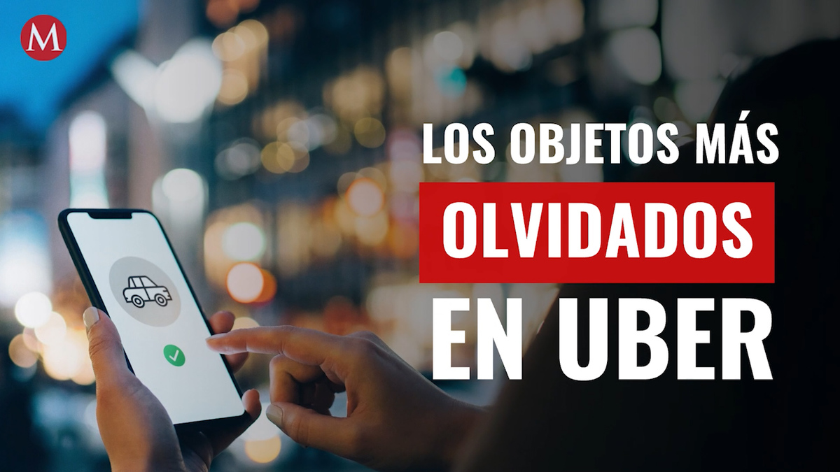 Objetos más olvidados en viajes de Uber. Cómo recuperarlos