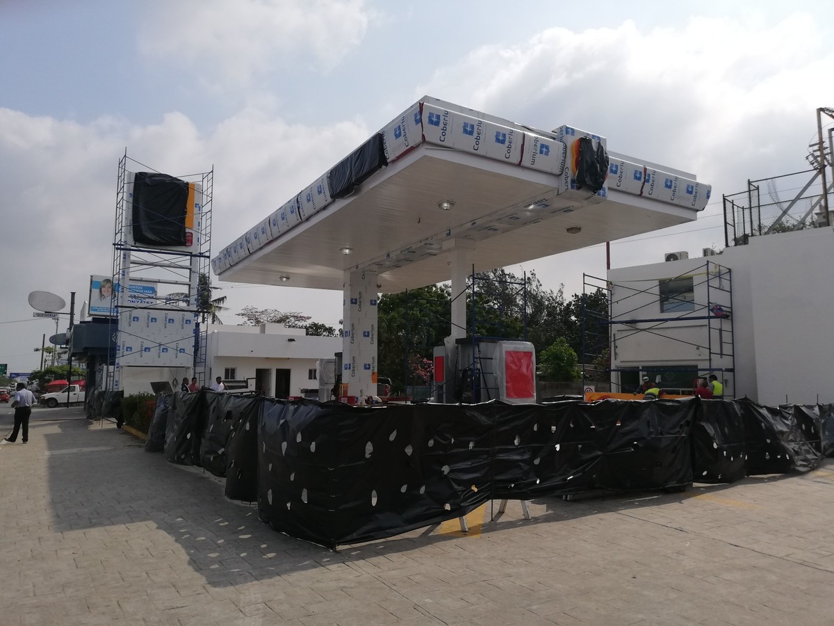 Oxxo Gas alista su primera gasolinera en Tampico. (Víctor Durán)