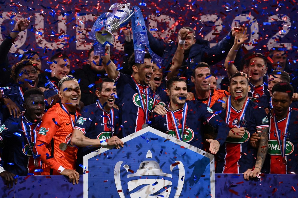 PSG se consagró la Copa de Francia (AFP)