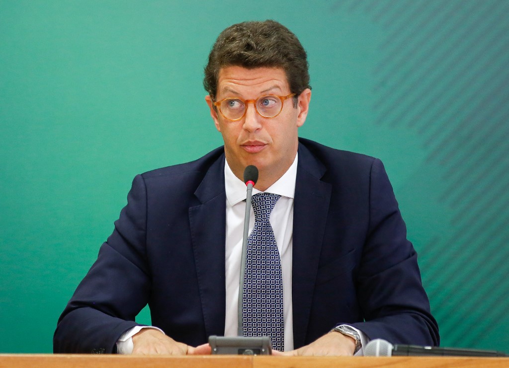 Ricardo Salles es el actual ministro de Medio Ambiente de Brasil. | AFP