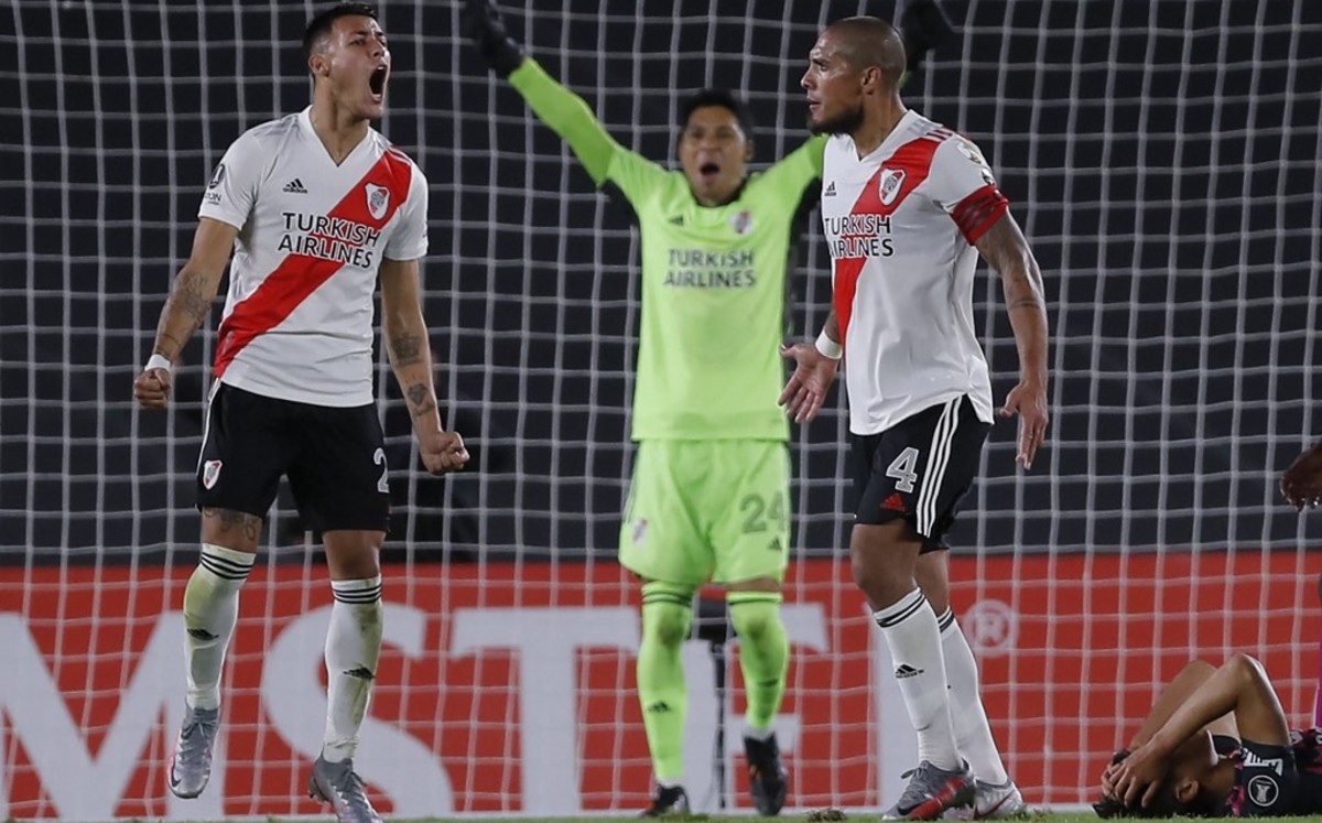 River Plate vence a Santa Fe en la Libertadores (AFP)