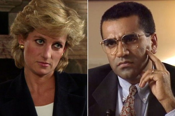 Diana de Gales y Martin Bashir en la entrevista de 1995 para BBC. | Captura video BBC
