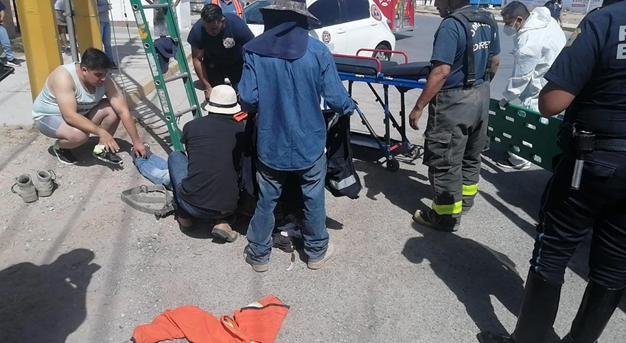 El hombre terminó gravemente herido. (Notivox Digital)