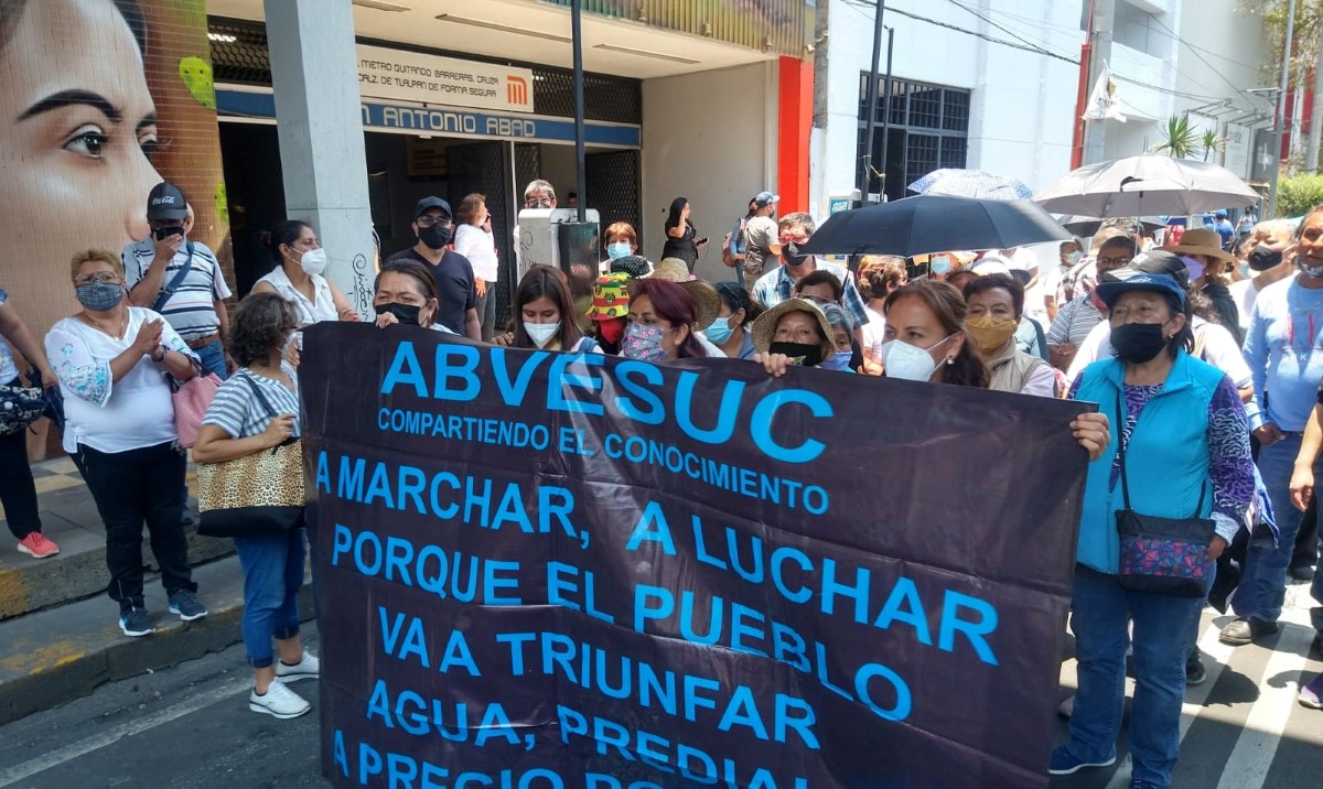 La marcha partió del Metro San Antonio Abad. | César Velázquez