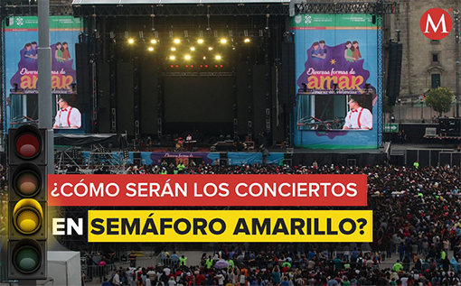 Así será el regreso de conciertos en CdMx