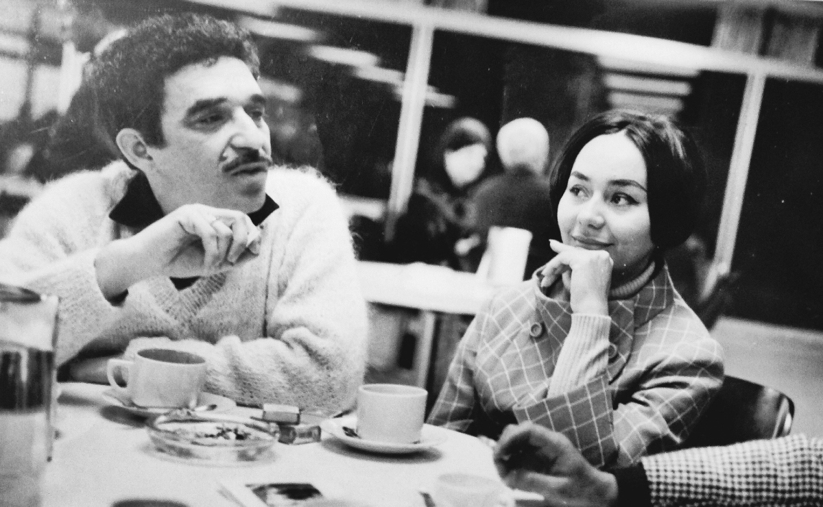 El autor de 'Cien años de soledad' con su esposa, Mercedes Barcha Pardo. (Cortesía: Rodrigo García Barcha)