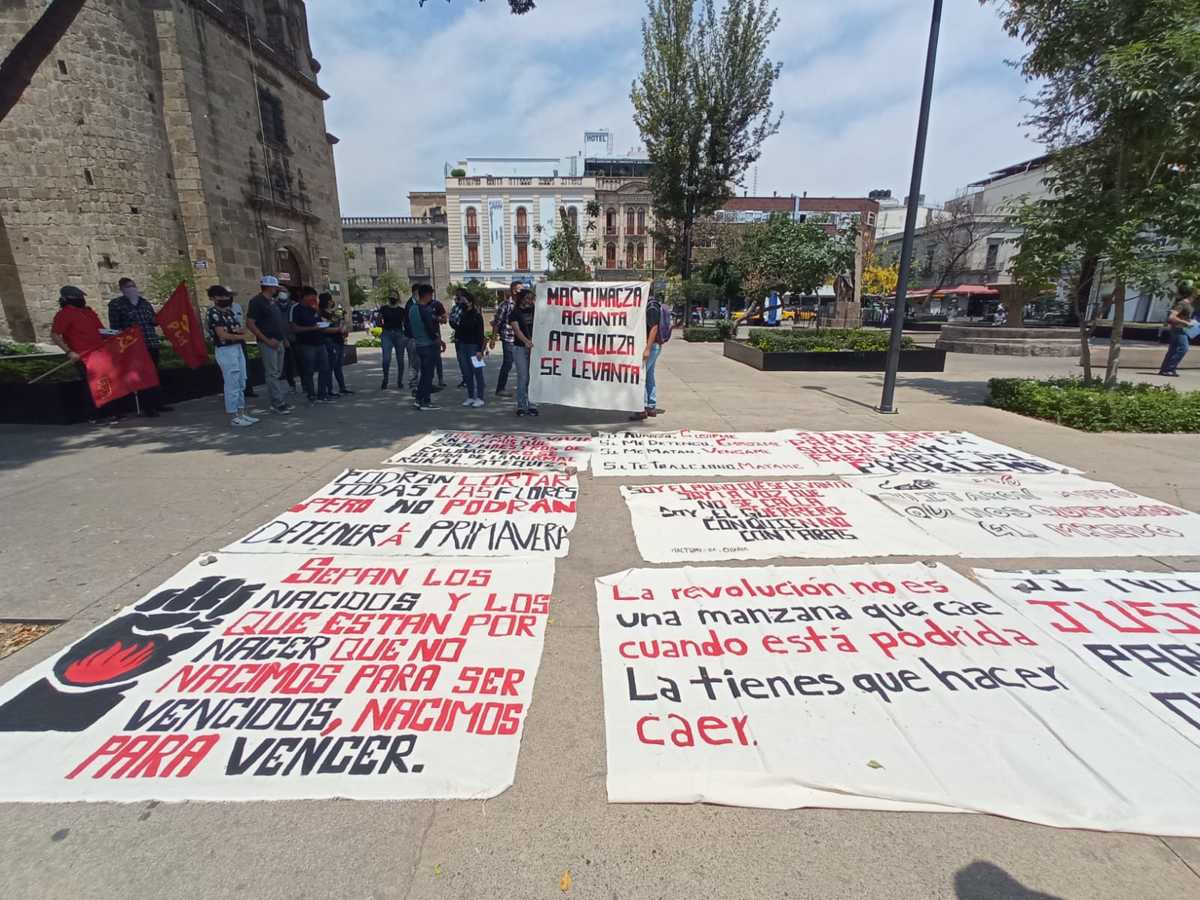 Estudiantes de Atequiza se solidarizan con compañeros de Mactumactzá (María Ramírez)