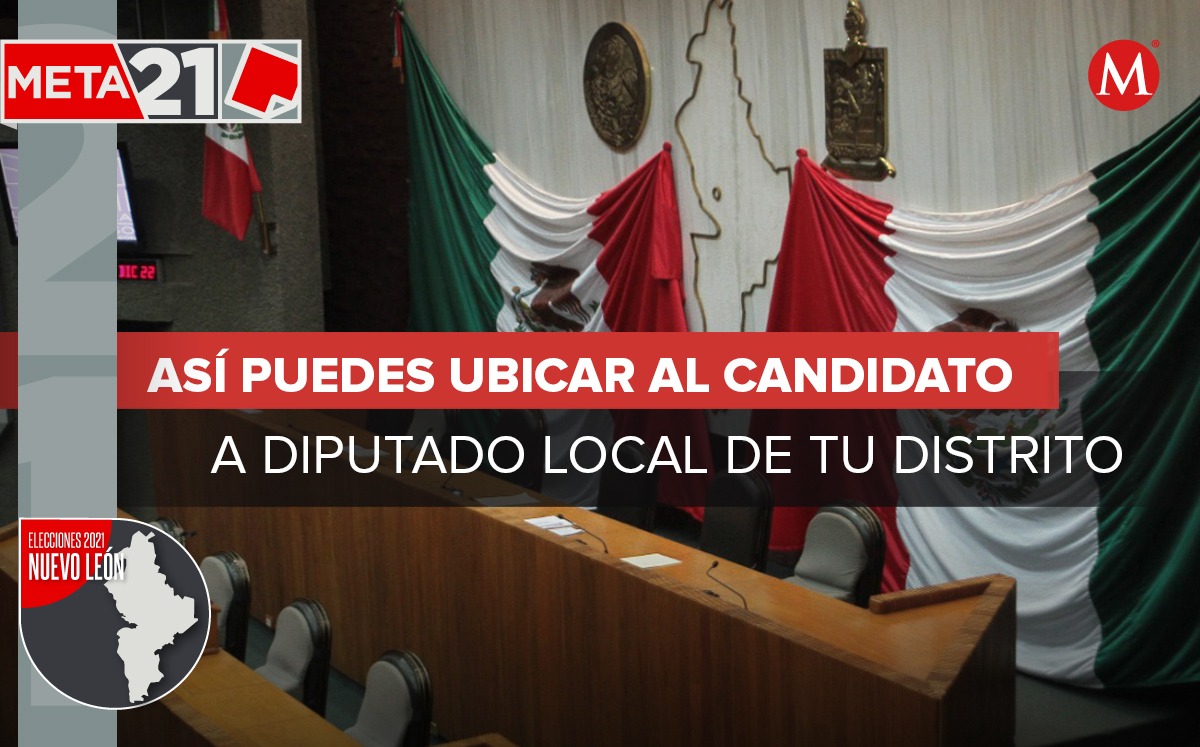 Así puedes ubicar a los candidatos a diputados locales de tu distrito en Nuevo León. Foto: Roberto Alanís
