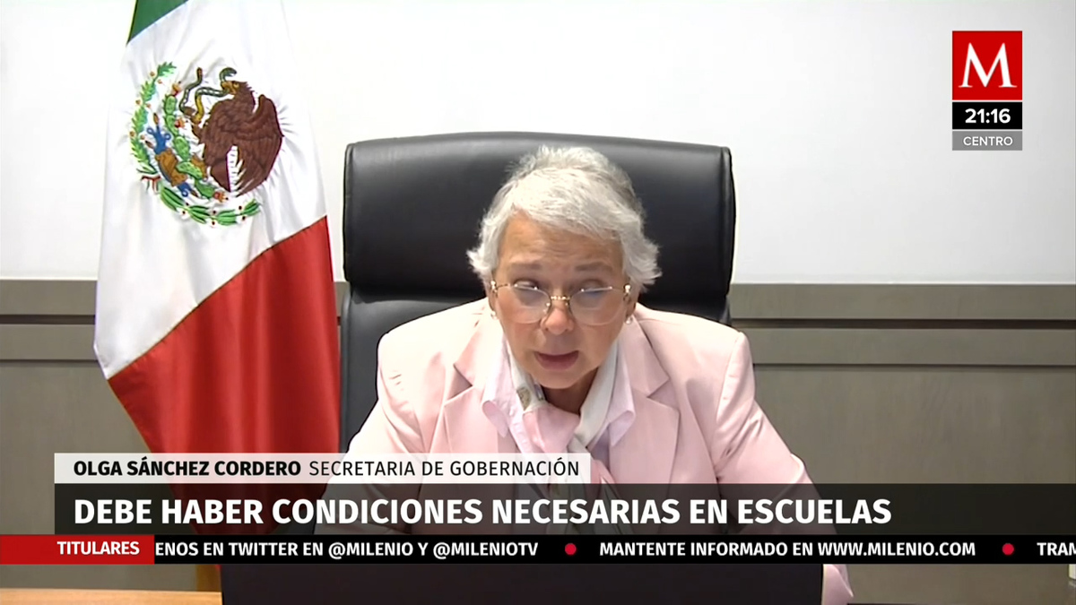 Regreso a escuelas no es tarea fácil: SEGOB