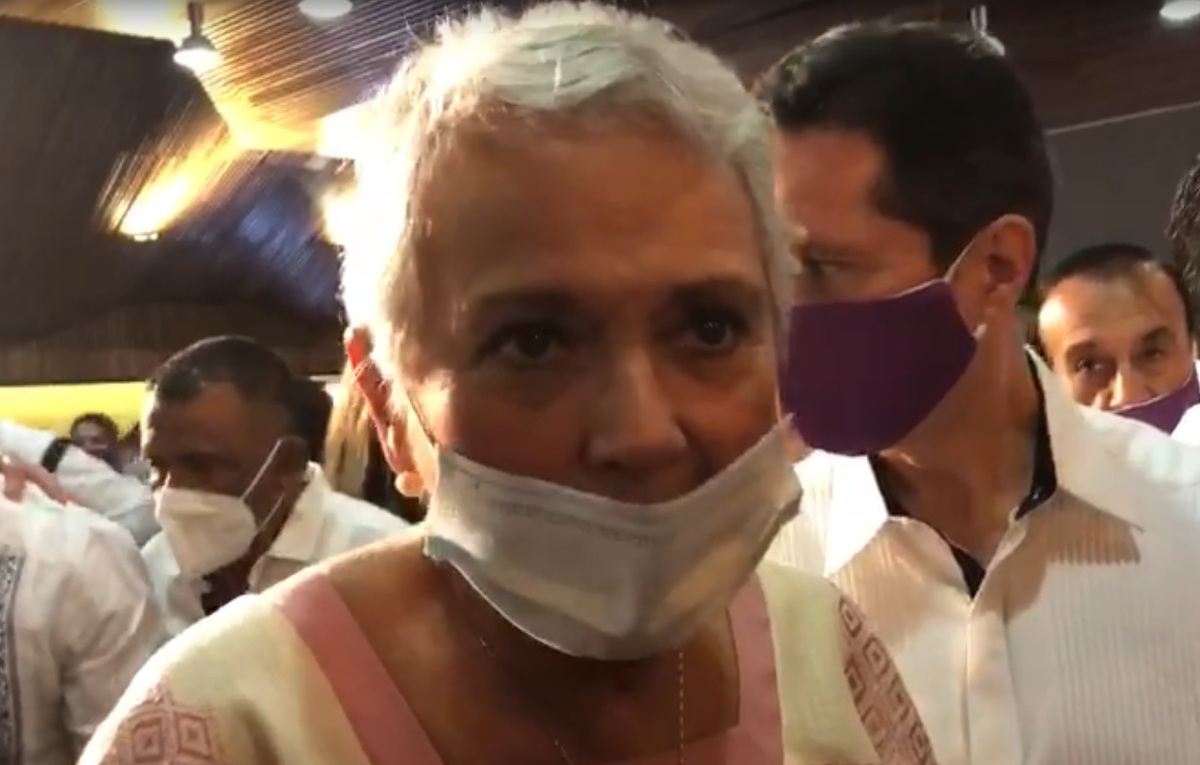 La secretaria de Gobernación, Olga Sánchez Cordero. (Óscar Rodríguez)