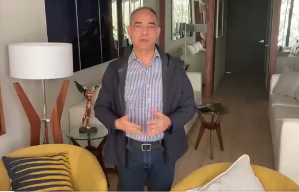 Alberto Esteva, alcalde en Álvaro Obregón. (Captura)