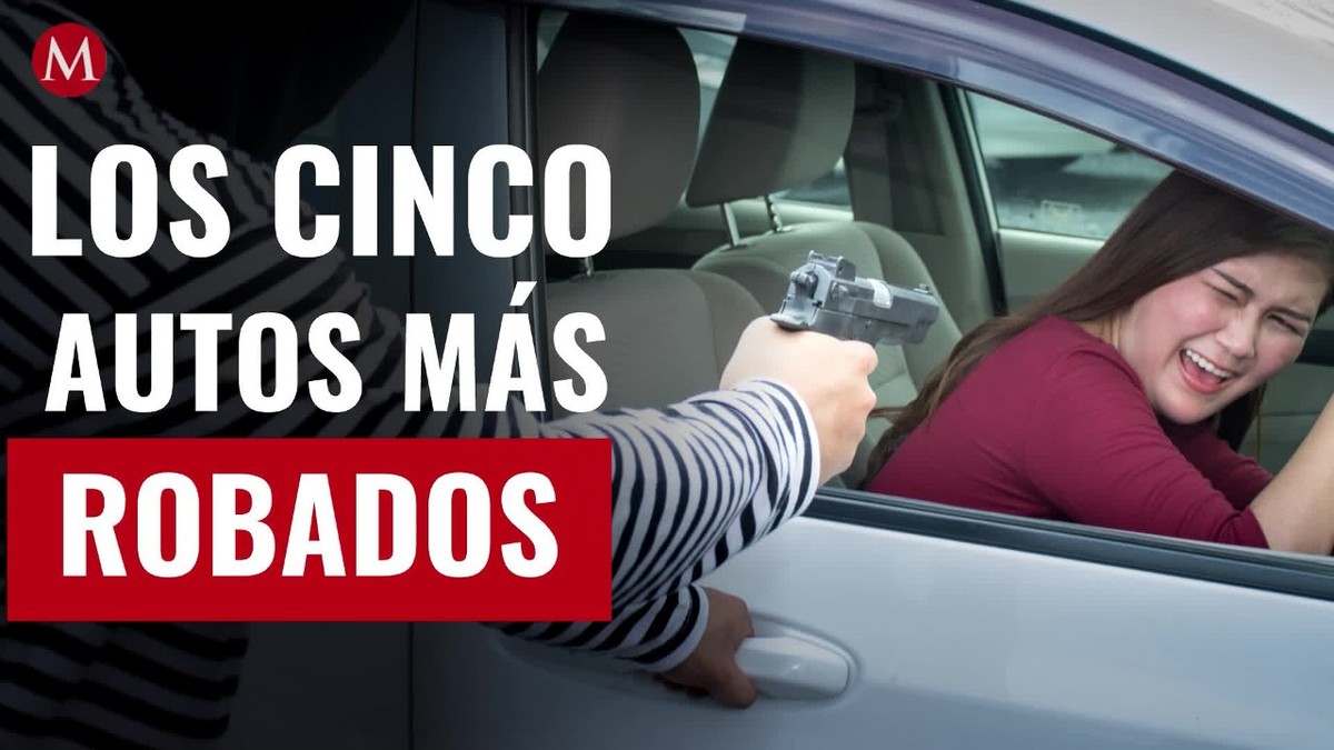 Estos son los cinco autos más robados en México