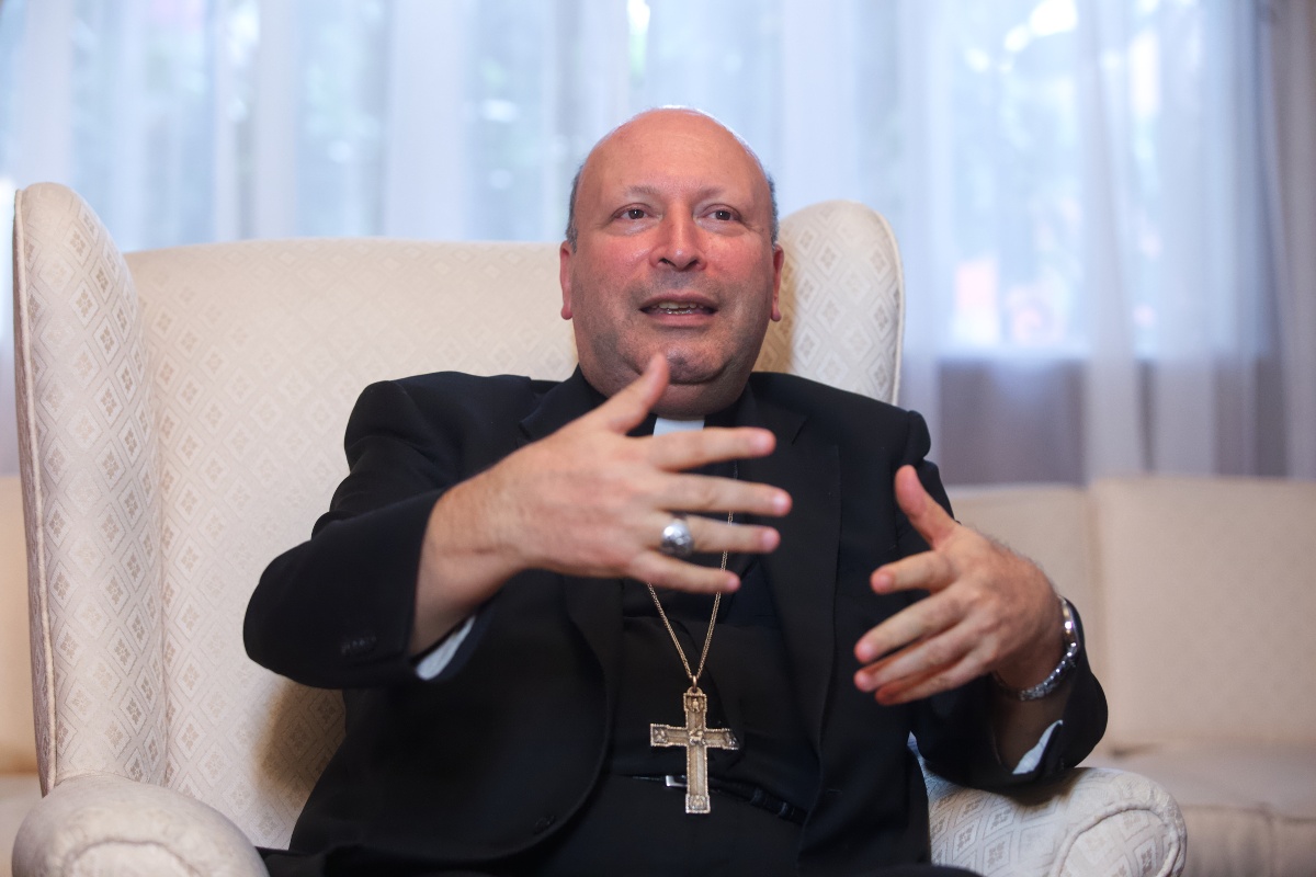 Franco Coppola fue designado por el Papa Francisco como representante del Vaticano en México. (Omar Franco)